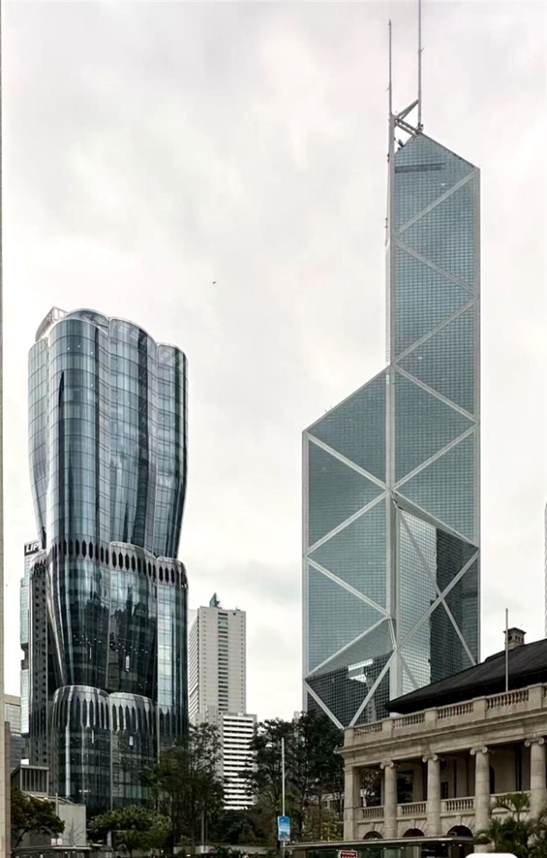 Hong Kong Central skyline by day
